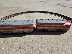 Marx Monon 81F, tin shell, vintage postwar-era (early 1950s) O scale