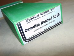 OVERLAND MODELS HO BRASS 5049 UNDECORATED SD50 BRAND NEW IN PLASTIC WRAP #50