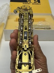 VINTAGE NOS Sunset Models HO Scale Brass USRA Light 2-10-2 Made in Korea