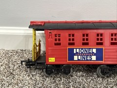 Lionel Christmas Train Boxcar Set Red Car Replacement Legendary Lines