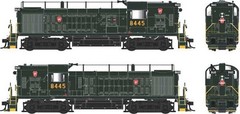 Bowser HO Alco RS3 Hammerhead High Hood – Standard DC Pennsylvania Railroad#8445