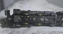 Vintage HO Scale Diecast 0-4-0 Steam Engine w/Tender