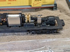 ROUNDHOUSE ALCO RS-3 DIESEL 2386 UNION PACIFIC LOCOMOTIVE