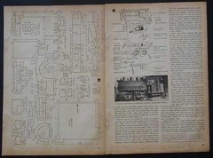 HO Saddletank Switcher Loco + Circus Hot Dog Wagon 1953 HowTo build PLANS