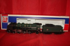JOUEF HO STEAM LOCOMOTIVE 231 K 72 TENDER 30 A 287 ELECTRIC TRAIN box 8256