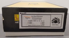 Sunset Models 4007 O BRASS Big Boy 4-8-8-4 Steam Loco/Tender (2-Rail) EX/Box