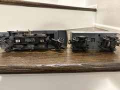 Lionel 4 Post War Steam Engines & Tenders 726 2056 675 221 As is