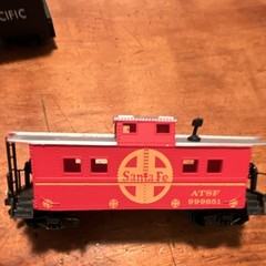 HO 0-4-0 Steam Locomotive 3179 w/ Union Pacific Tender Santa Fe Replica