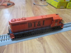Amer Models Custom Paint DT&I GP-35 Diesel (5/31/26 Garber Coll) Scale DC