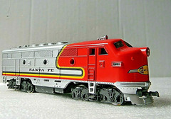 Model Power FP3 Diesel B-B Drive ~ SANTA FE ~ Superior Tractive Effort – HO -B