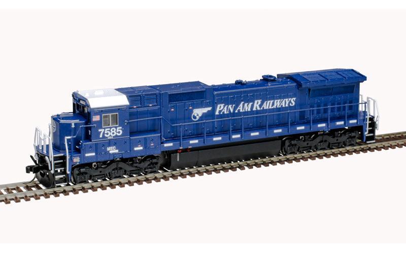 Atlas 40005681 N Scale Pan Am GE DASH 8-40C Diesel 7585 DCC/Sound