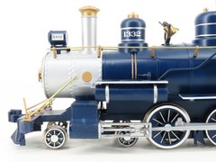 G Scale Bachmann 90016 Royal Blue Steam Locomotive Passenger Train Set