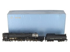 Max Gray HO Scale Brass SP AC-4 Cab Forward Steam Loco & Tender- Painted/Box