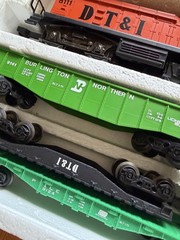 LIONEL 6-1382 Vintage CN Dt&i O27 Train Set Original Box Rr Detroit Toledo