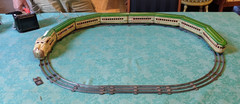 Marx Union Pacific Train Engine Tracks Cars M10005 Commodore Vanderbilt Transf +