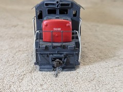ALCO Models HO Brass D-137 G.E. U-33C Diesel Locomotive Southern Pacific #8600
