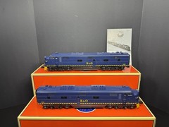 Lionel LEGACY 6-82829 Baltimore & Ohio E-7 diesel engine AA set #1422 #1428 EX