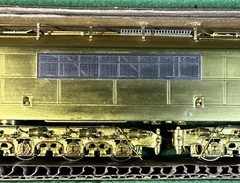 Overland Models Brass HO PRR Centipede w/antennas (Type I) Diesel Locomotive