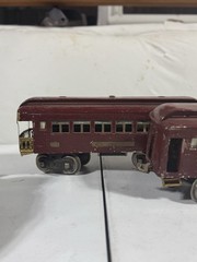 1920s Vintage Prewar Lionel Electric Train Set No.150 Engine, Passenger Cars