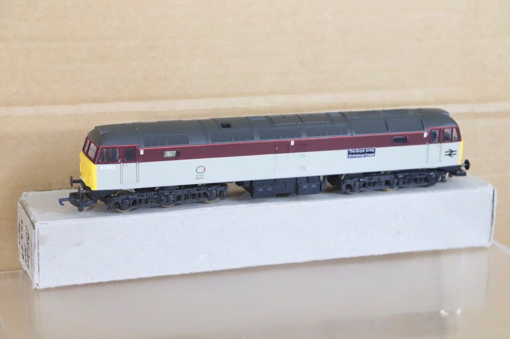 LIMA RE PAINTED BR TECHNICAL SERVICES CLASS 47 LOCO 47972 ARMY ORDNANCE CORPS nt