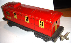 LIONEL LINES # 1682 RED TIN CABOOSE FREE SHIPPING