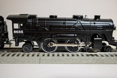 🚂Lionel O #8635 New York Central System 4-4-2 Locomotive & Tender TRAIN SOUNDS!