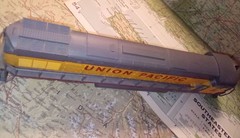 Vintage HO Gauge Union Pacific Locomotive Runs Made in Yugoslavia