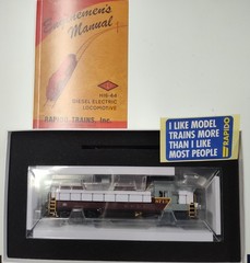Rapido Trains HO Scale FM H16-44 Phase III Diesel – Canadian Pacific #8713 – DC