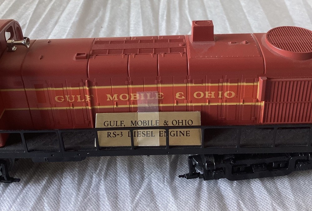 Lionel Gulf Mobile & Ohio RS-3 Diesel Engine 6-18554 In Box