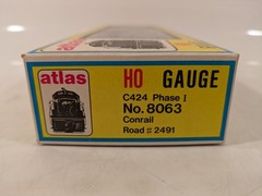 HO Alco C-424 Phase I Conrail DC NIB NOS # 8063