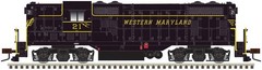 HO Atlas 10003940 Western Maryland EMD GP-7 Diesel Loco 21 Analog, DCC Ready