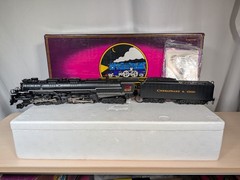 MTH Premier 20-3115-1 Chesapeake & Ohio Allegheny 2-6-6-6 Steam PS.2 O W/BCR