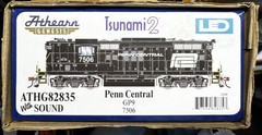 HO SCALE ATHEARN GENESIS EMD GP9 PENN CENTRAL PC #7506 DCC & SOUND G82835