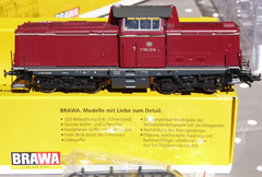 Brawa 42840 H0 Dcc-Digital Diesel Locomotive V 100 DB Epoch 3 Function + Light