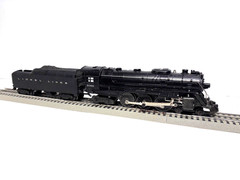 Vintage Lionel 2056 Steam Locomotive & Tender O Gauge Tested Works Smoke Whistle