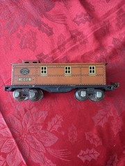 Pre-War Lionel 1688E “Torpedo” 0-Gauge DieCast Gunmetal Locomotive Train Set