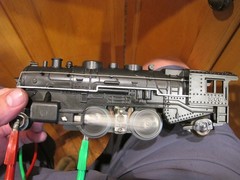 Marx O-27 1666 plastic Locomotive 2-4-2 ~ tested runs and lights