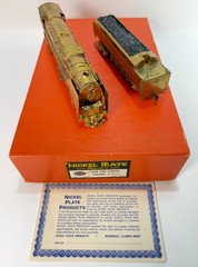 Vintage HO Scale Brass NYC Niagara 4-8-4 Locomotive & Tender – Boxed