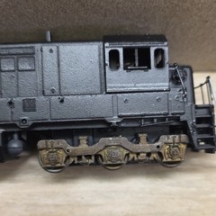 NW HO Scale Diesel Locomotive Co-Co Black Plastic Metal Model 1:87