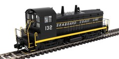 Walthers HO Scale EMD SW7 (Standard DC) Seaboard Coast Line/SCL (Phase II) #132