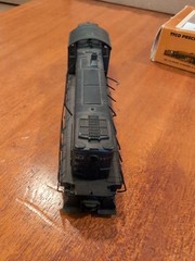 Rock Island Diesel Locomotive 747 S62 HO Scale Model Engine Untested Damaged