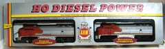 HO AHM 16602 Santa Fe Diesel F9 Locomotive & Dummy IOB UNTESTED