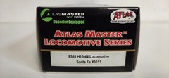 Atlas Master Series 9555 FM H16-44 Santa Fe #3011 W/DCC/DC/LED