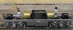 ATHEARN HO SCALE DIESEL LOCOMOTIVE DUAL FLYWHEEL CAN MOTOR UPGRADE KIT