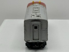 Vintage Tyco HO Santa FE EMD F7 Diesel locomotive #4015 Red, Silver &Yellow