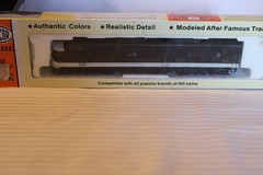 HO Scale Con-Cor, EMD E-7A Diesel Locomotive, Central Georgia, Custom Paint #803