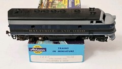 Athearn 3220 HO Baltimore & Ohio F7A – DC power, Tested with Box