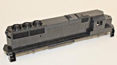 HO Athearn Blue Box EMD GP50 non-dynamic body shell-Undecorated