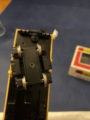 HO scale ELECTRIC LINER Yellow – Yonezawa Toys Diapet R-20 – In Box