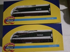 Athearn 2604 & 2605 HO Scale Amtrak Northwest F59PHI Powered #468 & #469